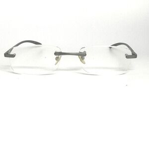 MagniVision‎ Rimless Reading Glasses WL0212 AL 12 MWM Gray Metal Frame 21652